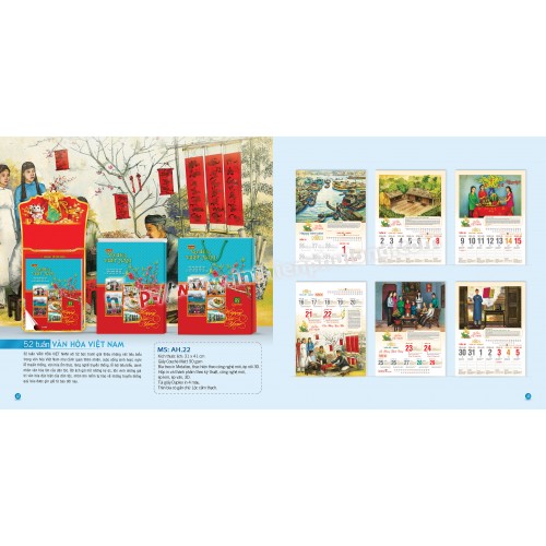 LỊCH 52 TUẦN 