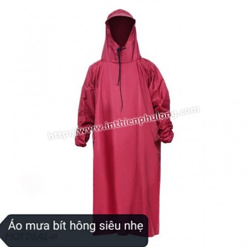 Áo mưa bít hong quảng cáo
